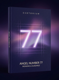 Angel Number 77 — Meaning in Love, Money & Life — Esotorium cover v4
