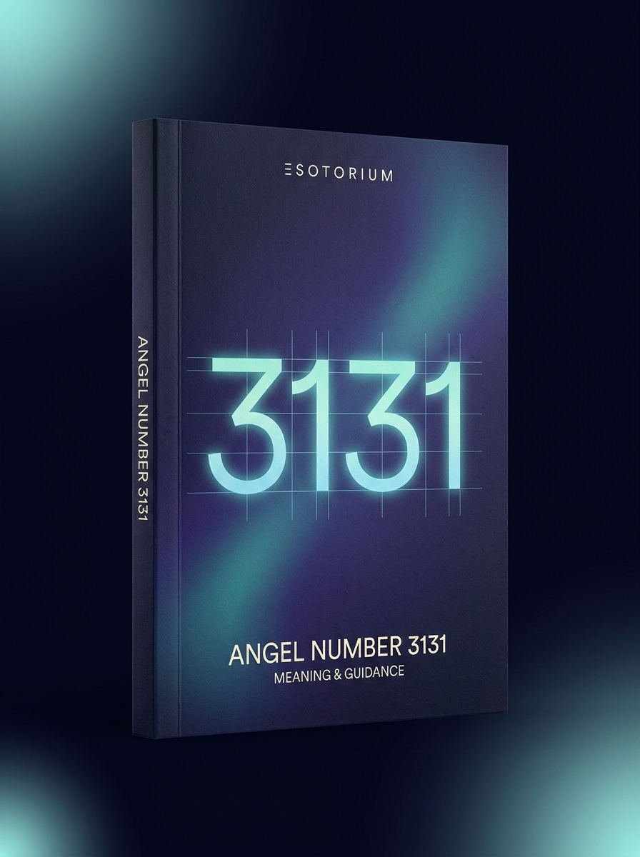 Angel Number 3131 — Meaning in Love, Money & Life — Esotorium cover v4