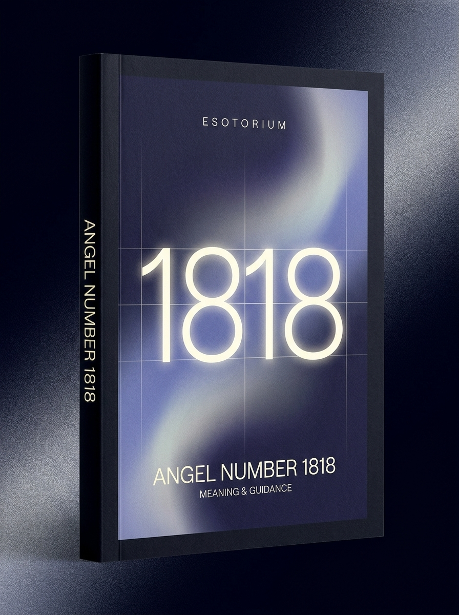 Angel Number 1818 — Meaning in Love, Money & Life — Esotorium cover v5