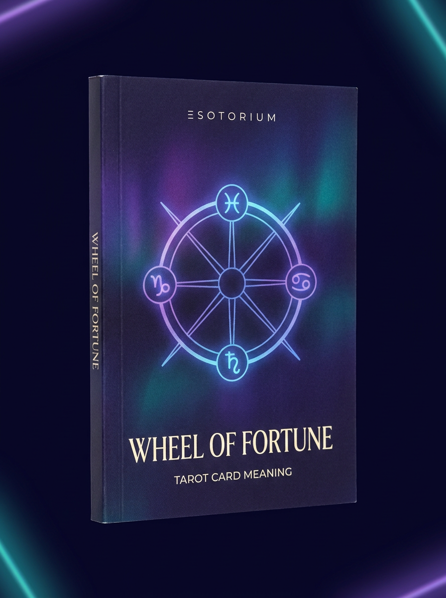 Wheel of Fortune — Tarot Card Meaning (Upright & Reversed) — Esotorium cover v4