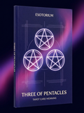 Three of Pentacles — Tarot Card Meaning (Upright & Reversed) — Esotorium cover v4