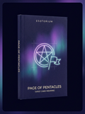 Page of Pentacles — Tarot Card Meaning (Upright & Reversed) — Esotorium cover v4
