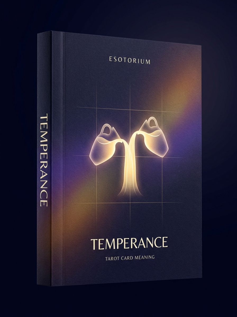 Temperance — Tarot Card Meaning (Upright & Reversed) — Esotorium cover v4