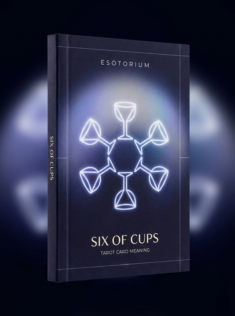 Six of Cups — Tarot Card Meaning (Upright & Reversed) — Esotorium cover v4