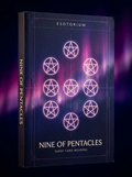 Nine of Pentacles — Tarot Card Meaning (Upright & Reversed) — Esotorium cover v4