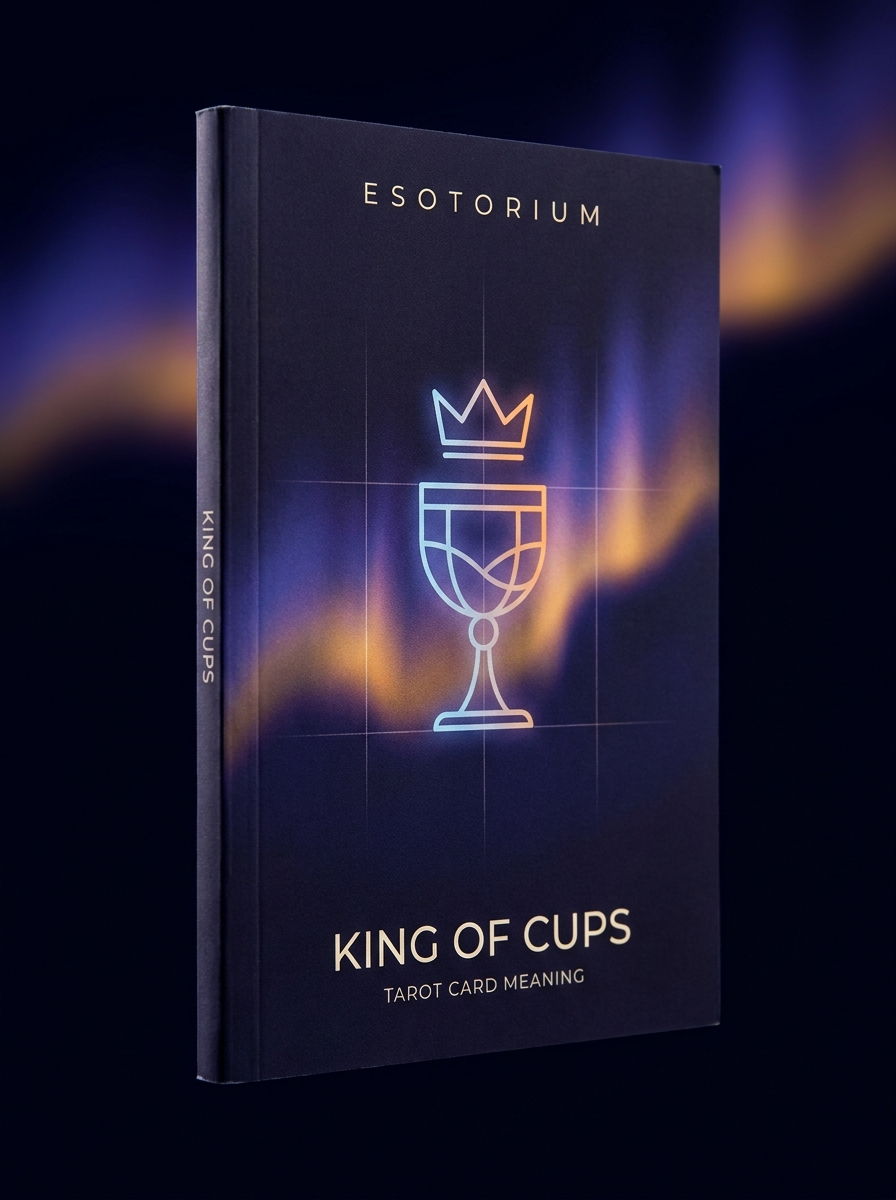 King of Cups — Tarot Card Meaning (Upright & Reversed) — Esotorium cover v4