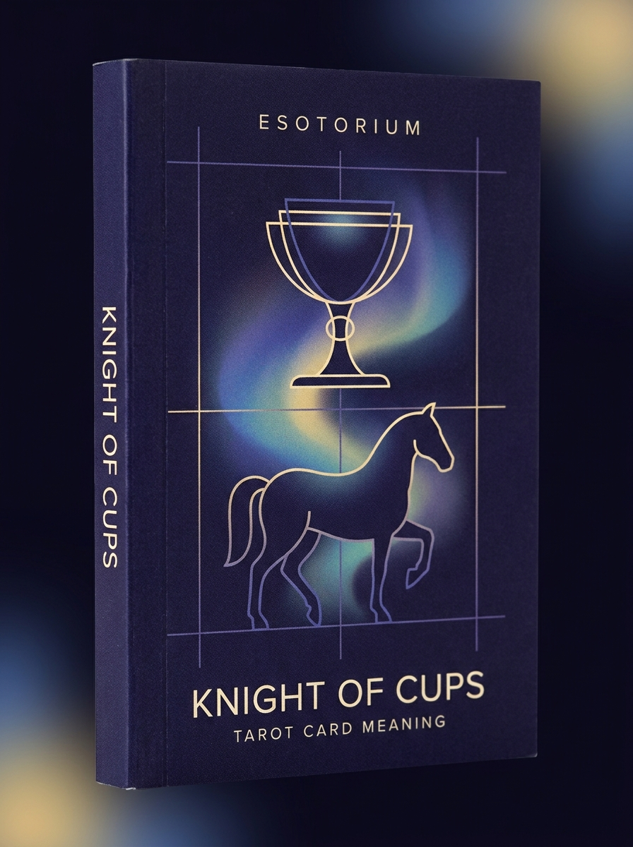 Knight of Cups — Tarot Card Meaning (Upright & Reversed) — Esotorium cover v4