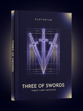 Three of Swords — Tarot Card Meaning (Upright & Reversed) — Esotorium cover v4