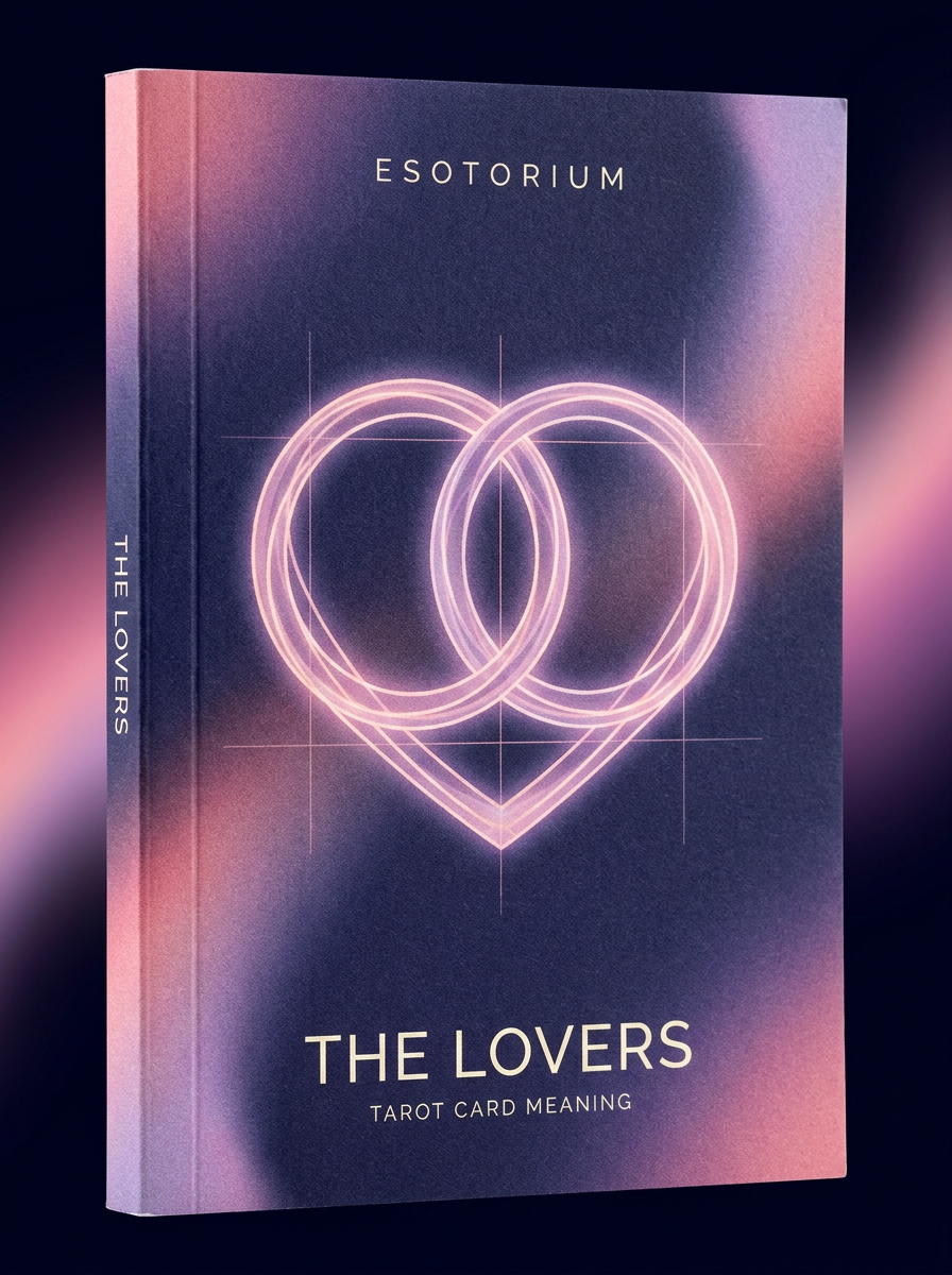 The Lovers — Tarot Card Meaning (Upright & Reversed) — Esotorium cover v4