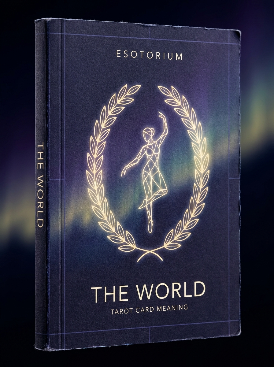 The World — Tarot Card Meaning (Upright & Reversed) — Esotorium cover v4