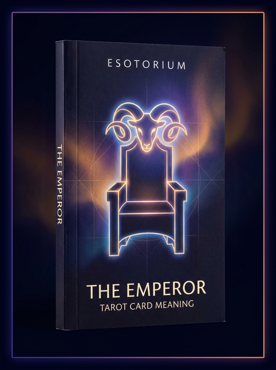 The Emperor — Tarot Card Meaning (Upright & Reversed) — Esotorium cover v4