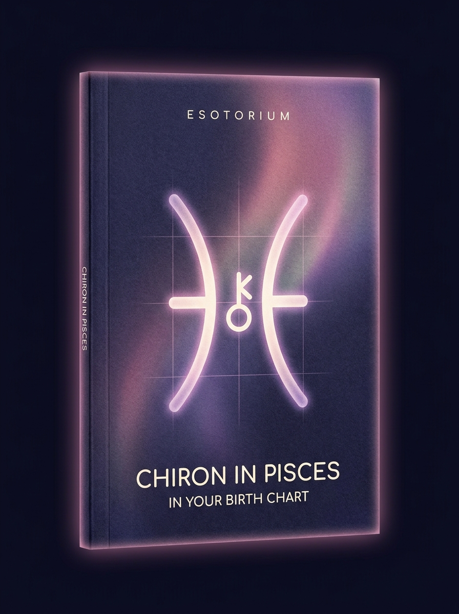 Chiron in Pisces — Meaning in Your Birth Chart — Esotorium cover v4