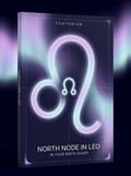 North Node in Leo — Meaning in Your Birth Chart — Esotorium cover v4