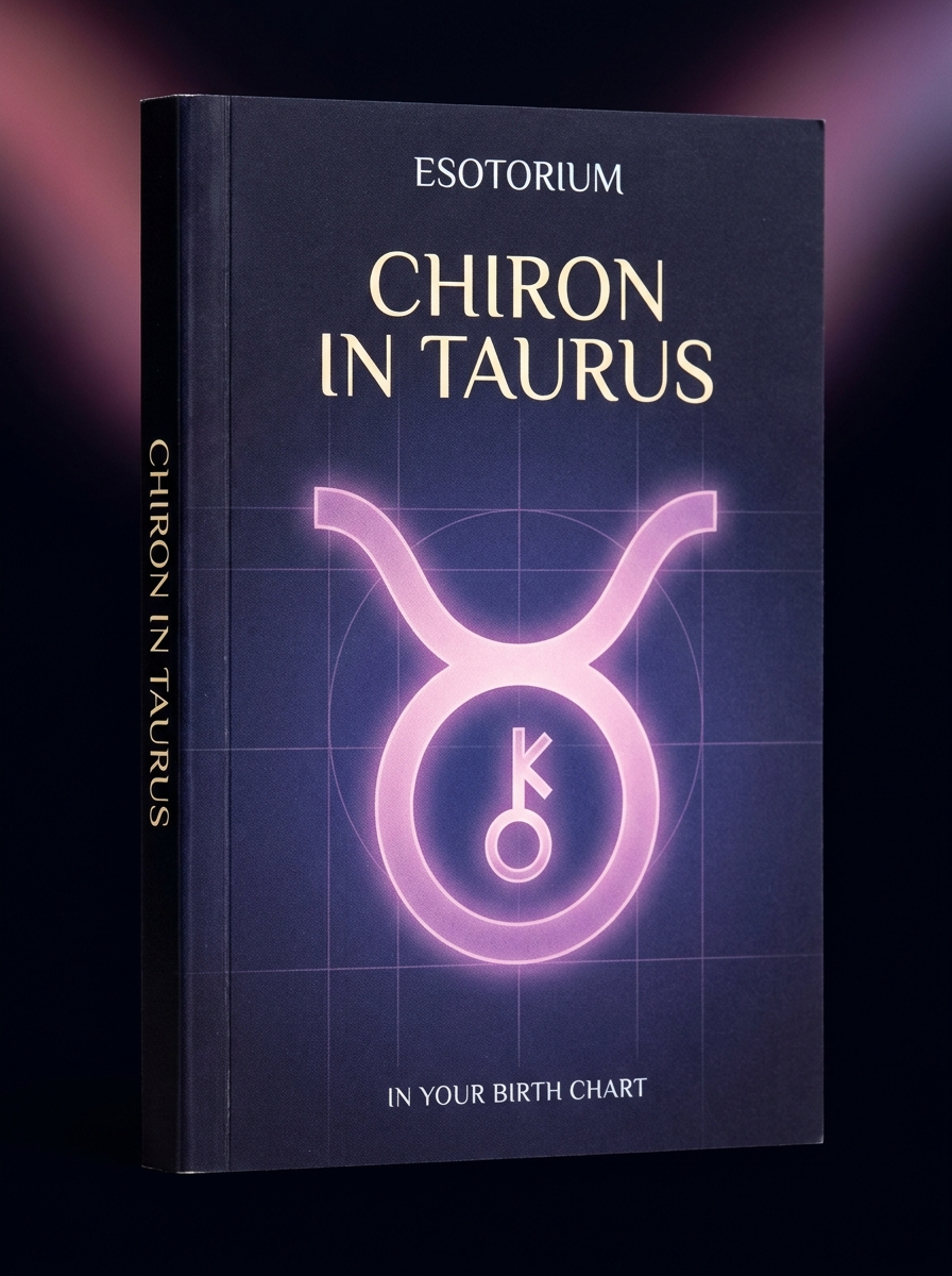 Chiron in Taurus — Meaning in Your Birth Chart — Esotorium cover v4