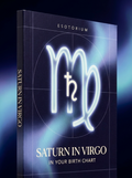 Saturn in Virgo — Meaning in Your Birth Chart — Esotorium cover v4