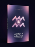 Jupiter in Aquarius — Meaning in Your Birth Chart — Esotorium cover v4