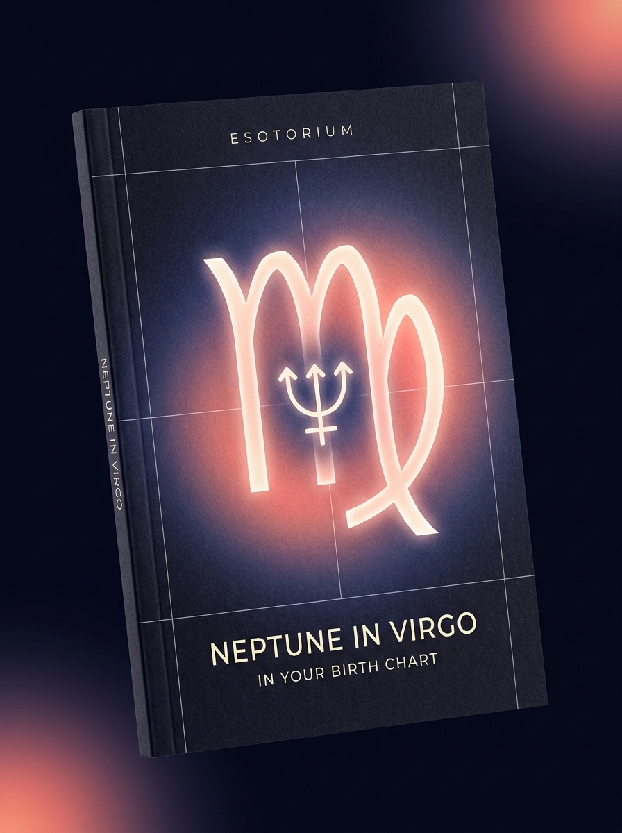 Neptune in Virgo — Meaning in Your Birth Chart — Esotorium cover v4