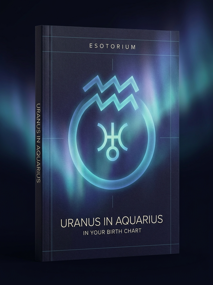 Uranus in Aquarius — Meaning in Your Birth Chart — Esotorium cover v4