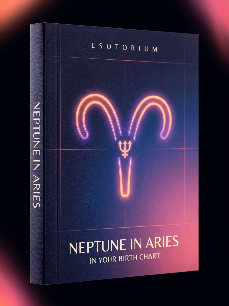 Neptune in Aries — Meaning in Your Birth Chart — Esotorium cover v4