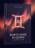 North Node in Gemini — Meaning in Your Birth Chart — Esotorium cover v4