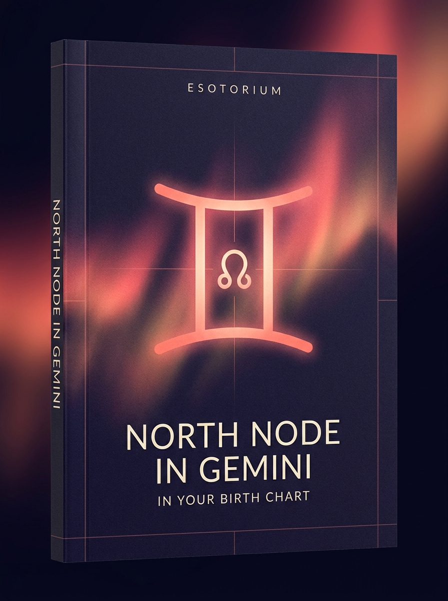 North Node in Gemini — Meaning in Your Birth Chart — Esotorium cover v4