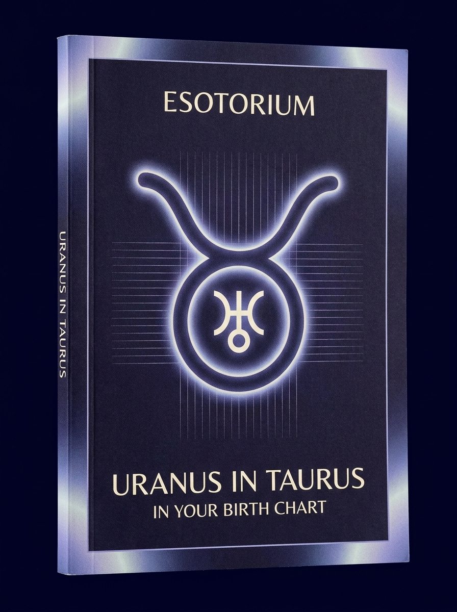Uranus in Taurus — Meaning in Your Birth Chart — Esotorium cover v4