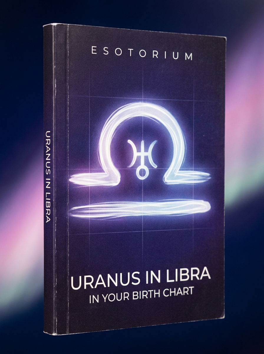 Uranus in Libra — Meaning in Your Birth Chart — Esotorium cover v4