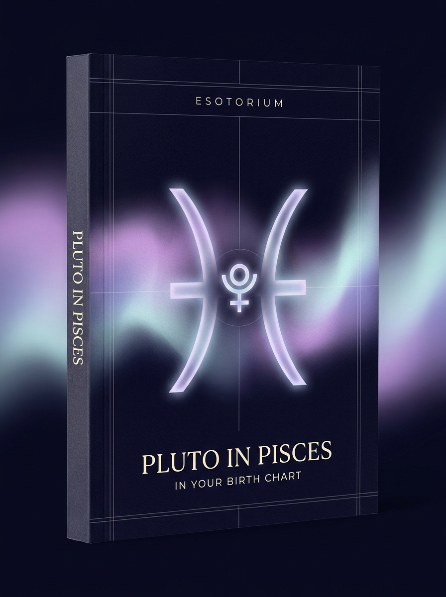 Pluto in Pisces — Meaning in Your Birth Chart — Esotorium cover v4