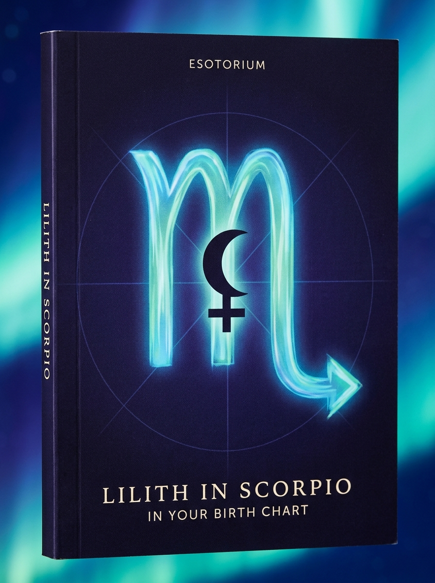 Lilith in Scorpio — Meaning in Your Birth Chart — Esotorium cover v4