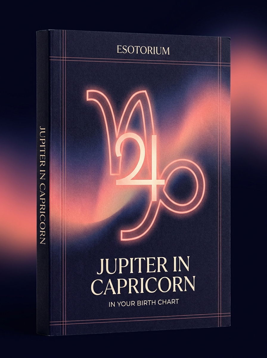 Jupiter in Capricorn — Meaning in Your Birth Chart — Esotorium cover v4
