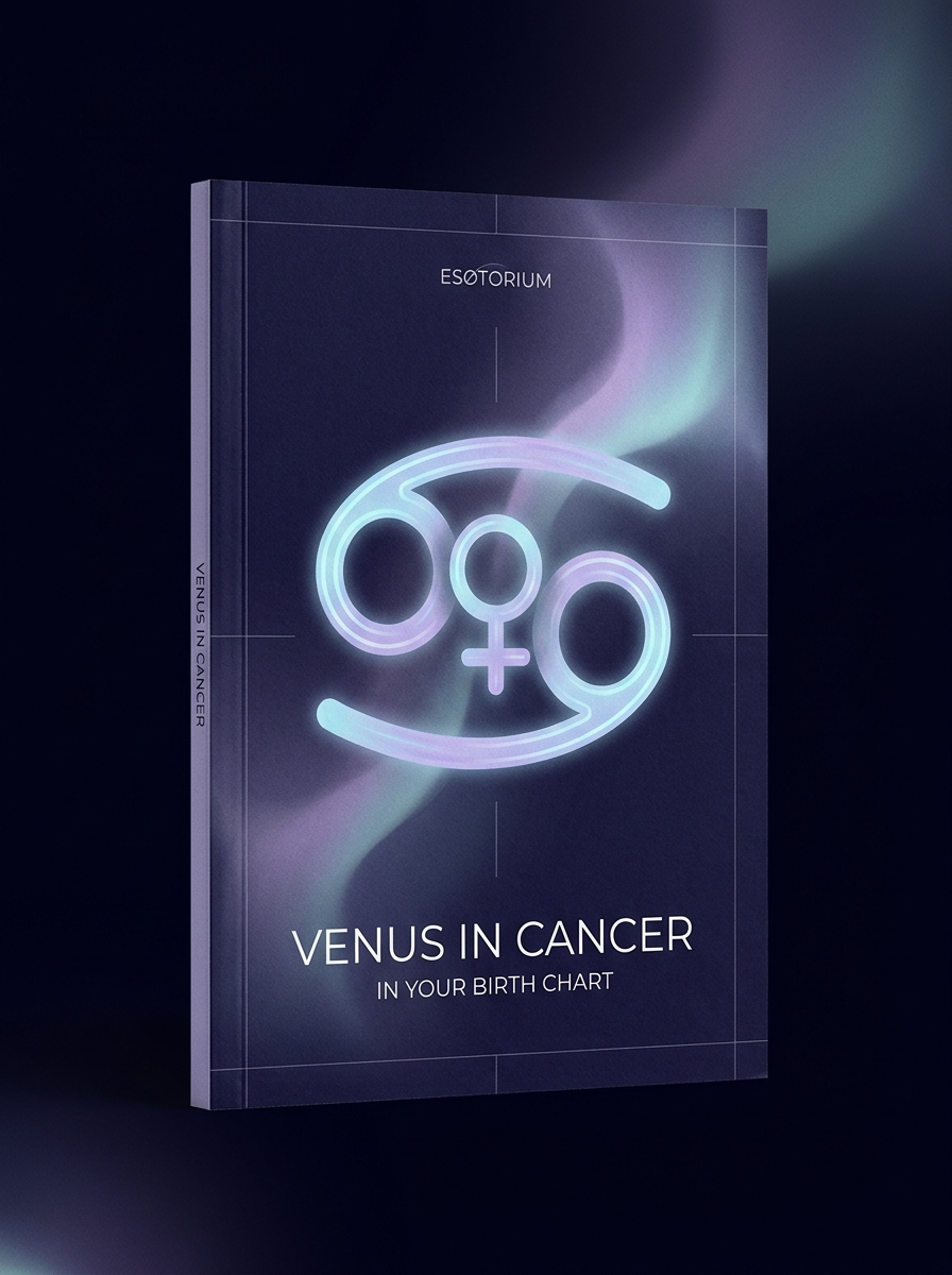 Venus in Cancer — Meaning in Your Birth Chart — Esotorium cover v4