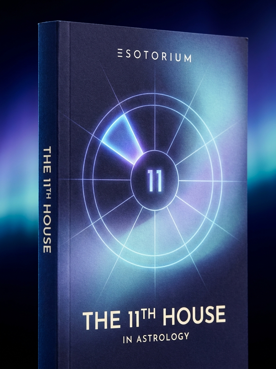 The 11th House in Astrology — Friends & Community — Esotorium cover v4