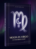 Moon in Virgo — Meaning in Your Birth Chart — Esotorium cover v4