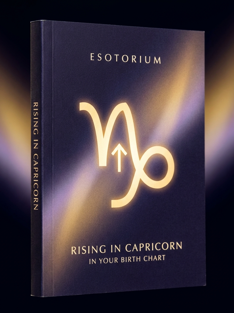 Rising in Capricorn — Meaning in Your Birth Chart — Esotorium cover v4
