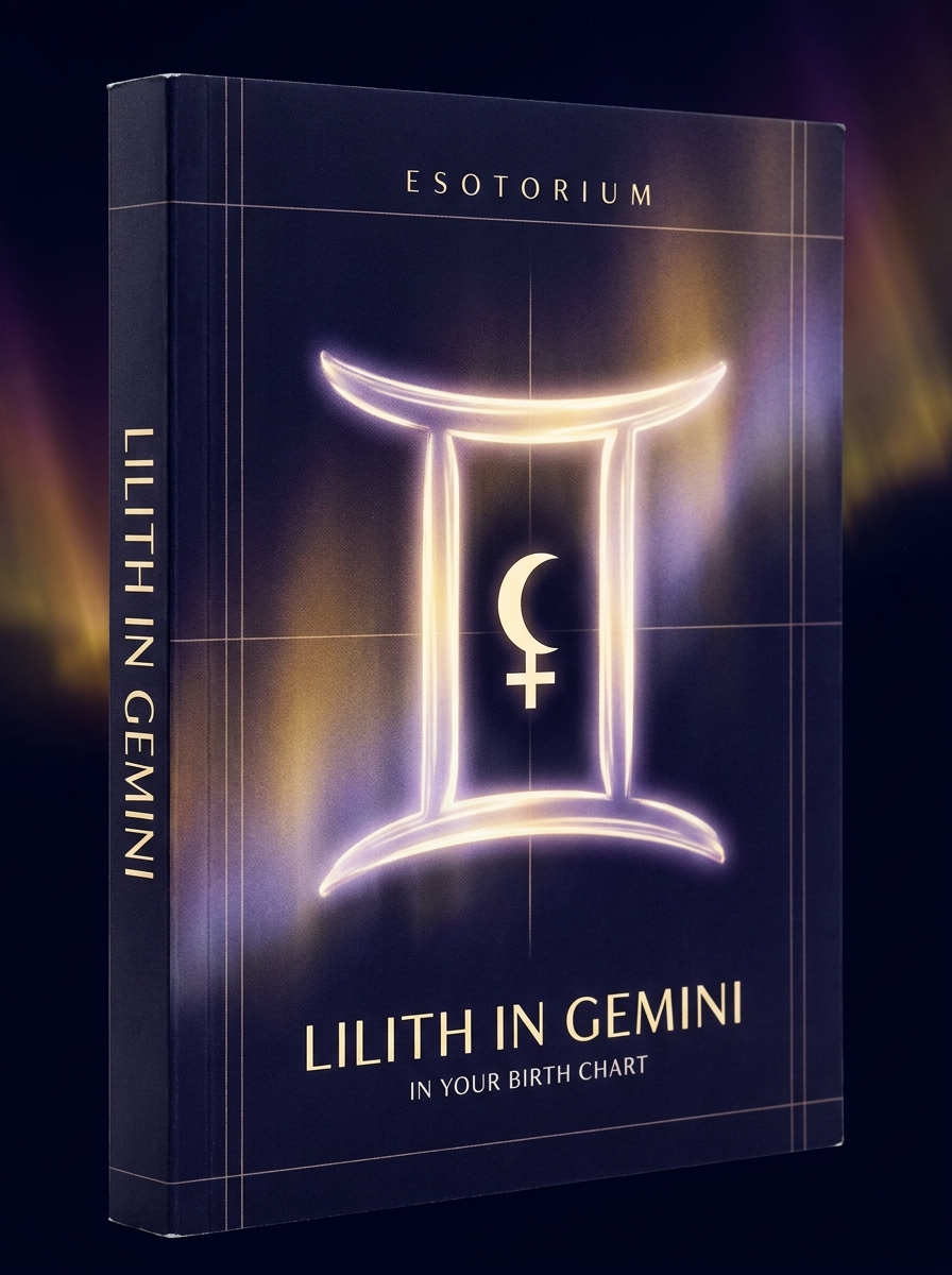 Lilith in Gemini — Meaning in Your Birth Chart — Esotorium cover v4