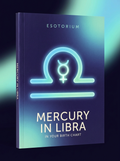 Mercury in Libra — Meaning in Your Birth Chart — Esotorium cover v4