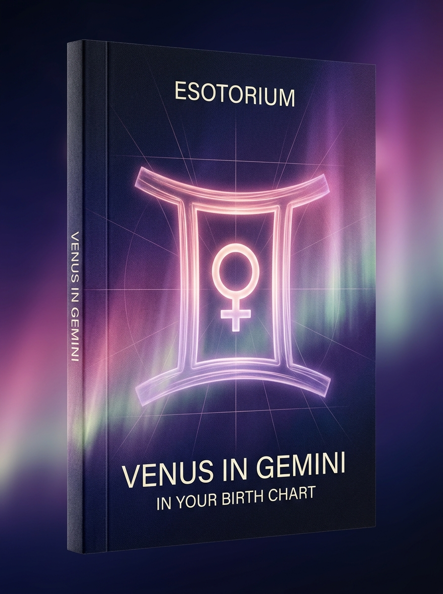 Venus in Gemini — Meaning in Your Birth Chart — Esotorium cover v4