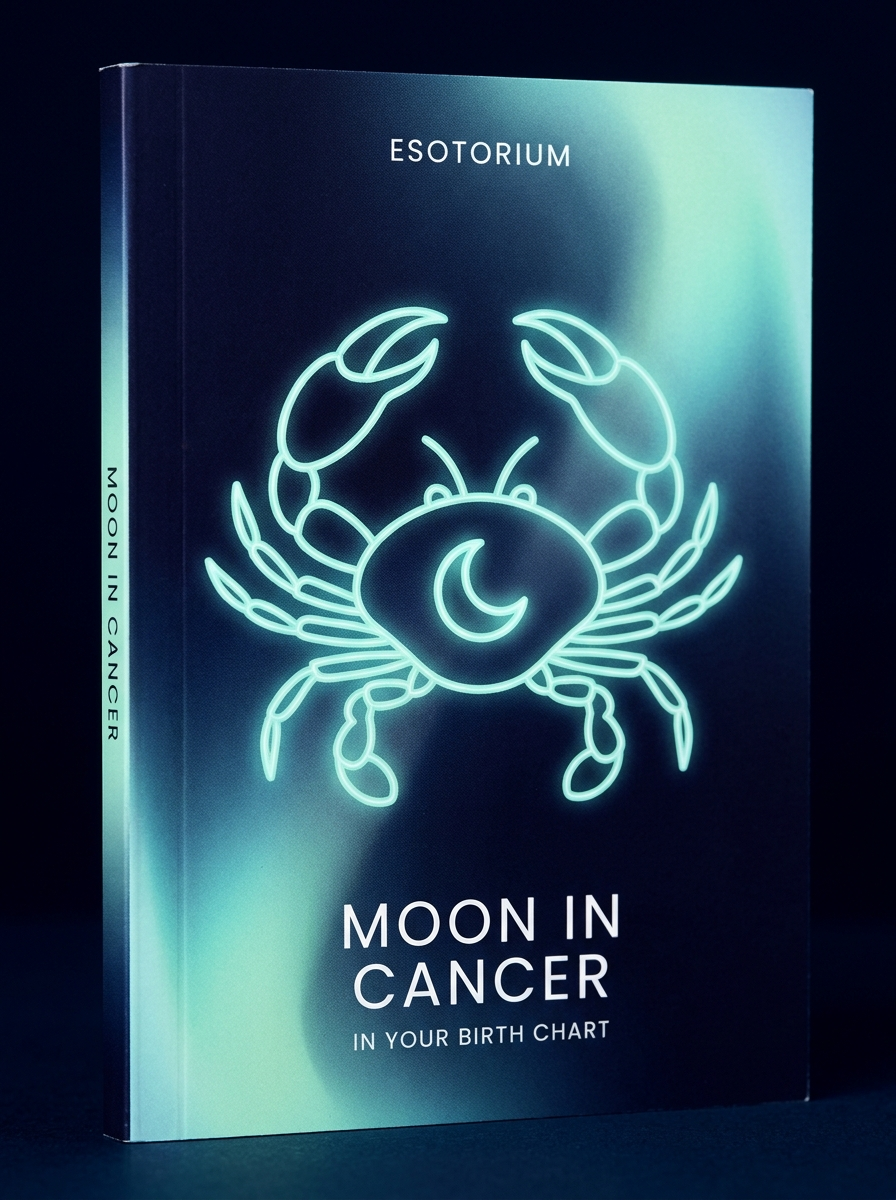 Moon in Cancer — Meaning in Your Birth Chart — Esotorium cover v4