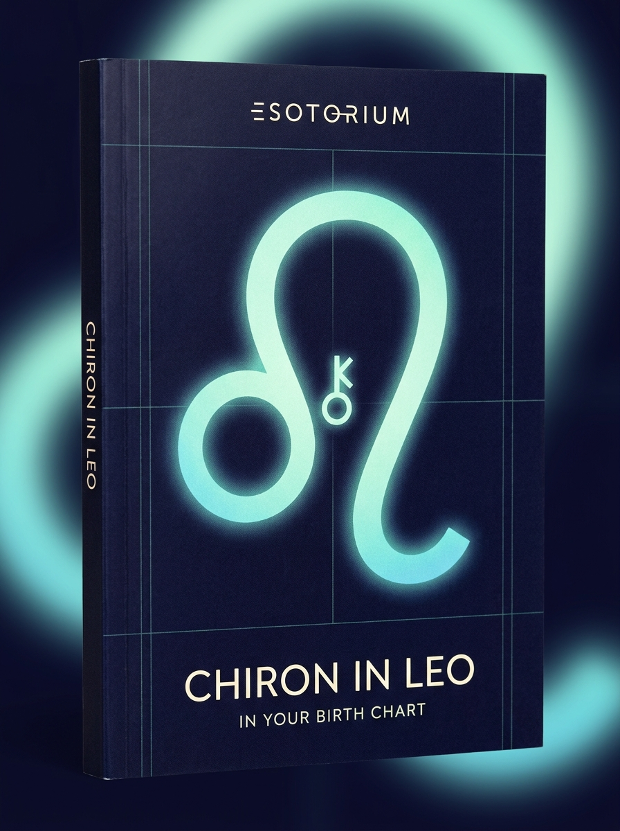 Chiron in Leo — Meaning in Your Birth Chart — Esotorium cover v4