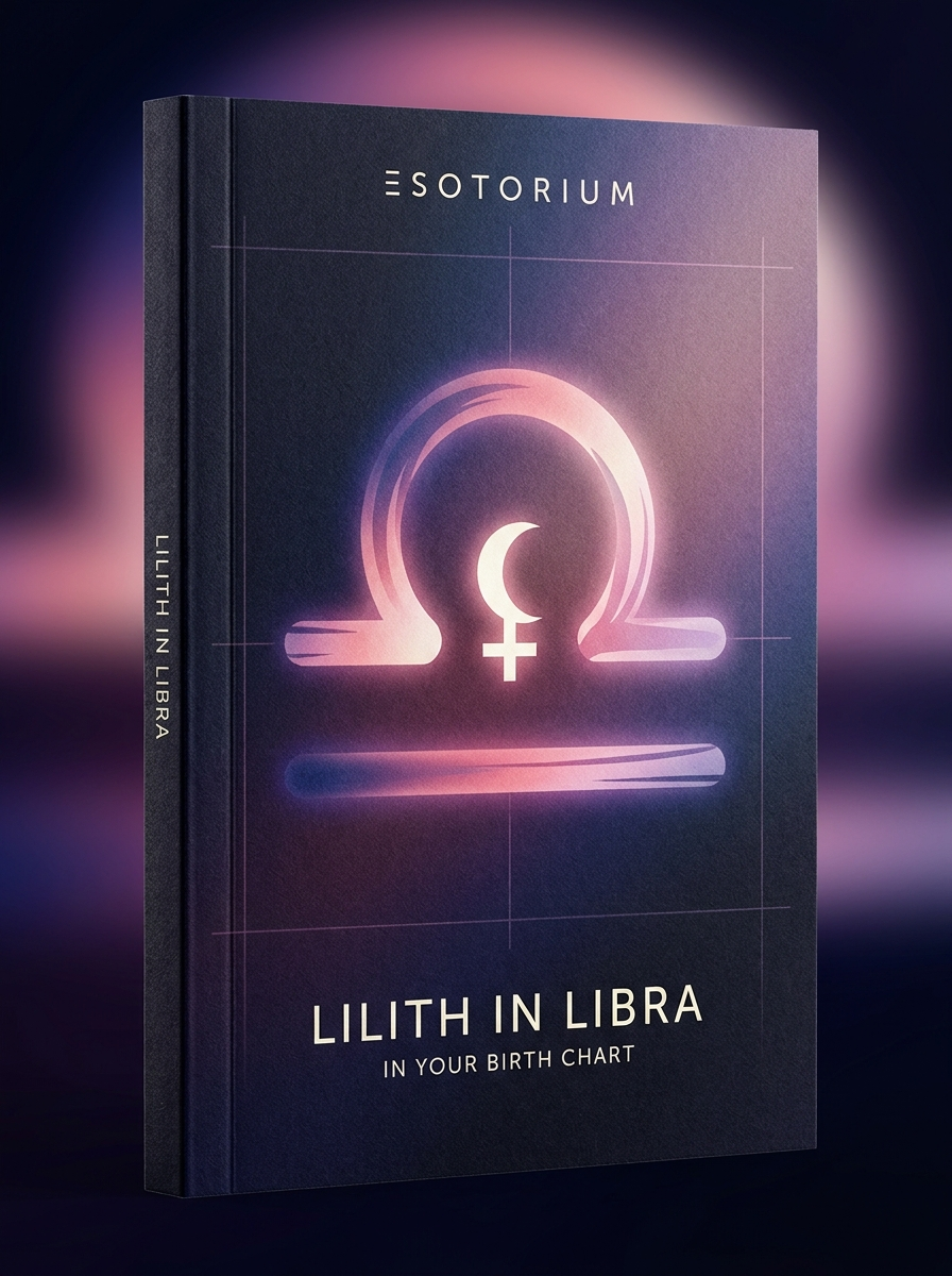 Lilith in Libra — Meaning in Your Birth Chart — Esotorium cover v4