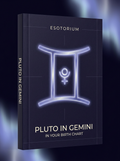 Pluto in Gemini — Meaning in Your Birth Chart — Esotorium cover v4