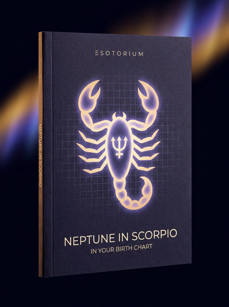 Neptune in Scorpio — Meaning in Your Birth Chart — Esotorium cover v4