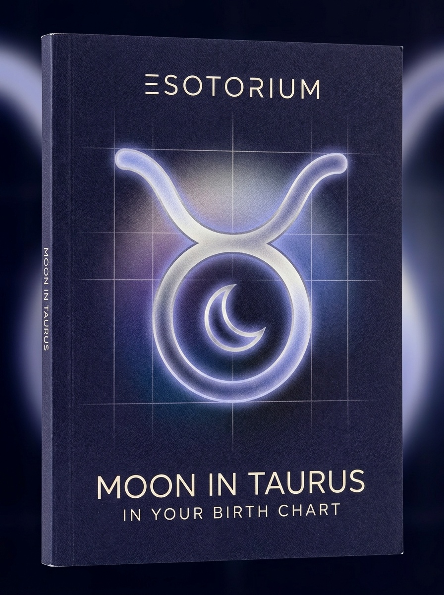 Moon in Taurus — Meaning in Your Birth Chart — Esotorium cover v4