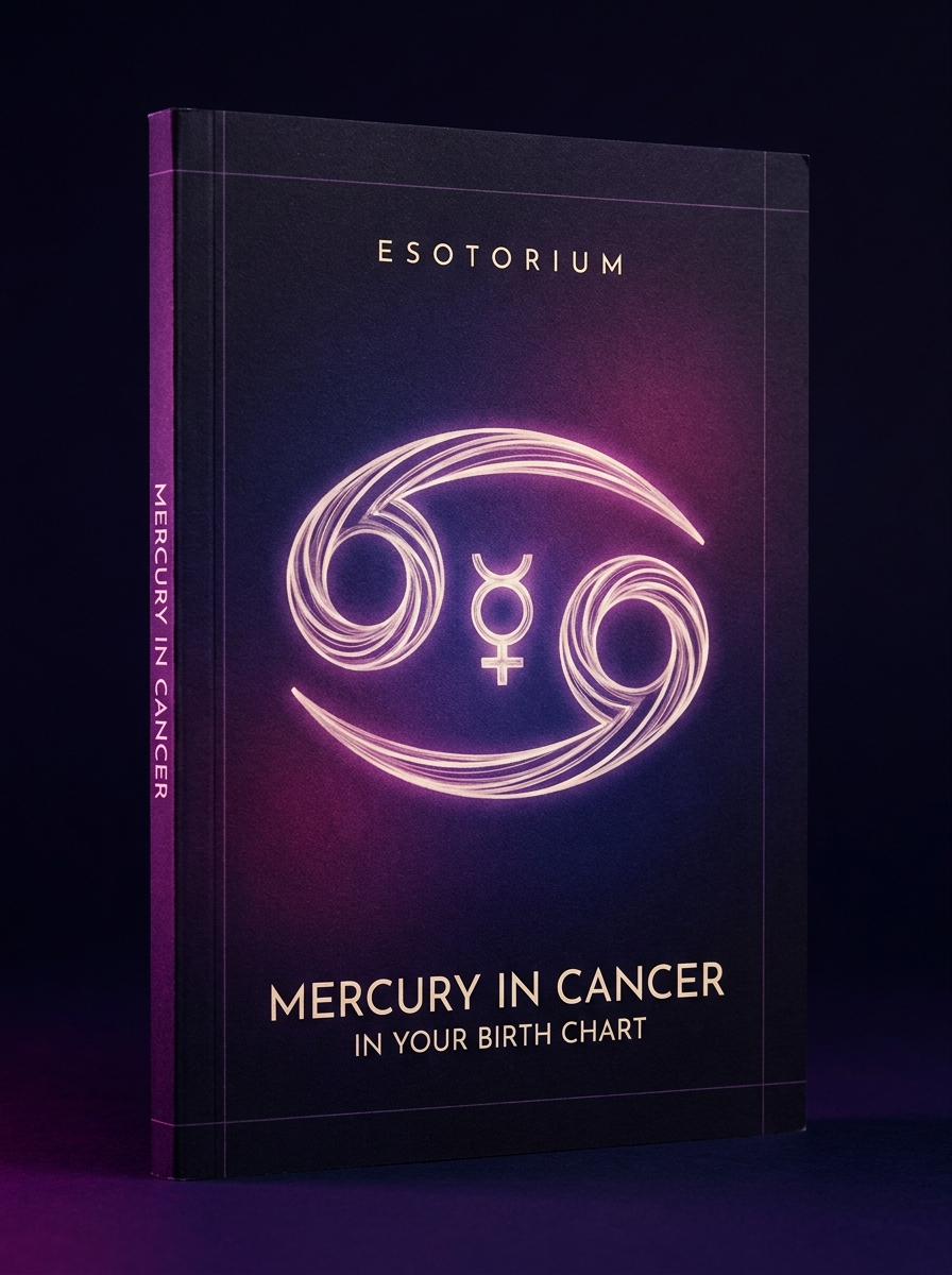 Mercury in Cancer — Meaning in Your Birth Chart — Esotorium cover v4