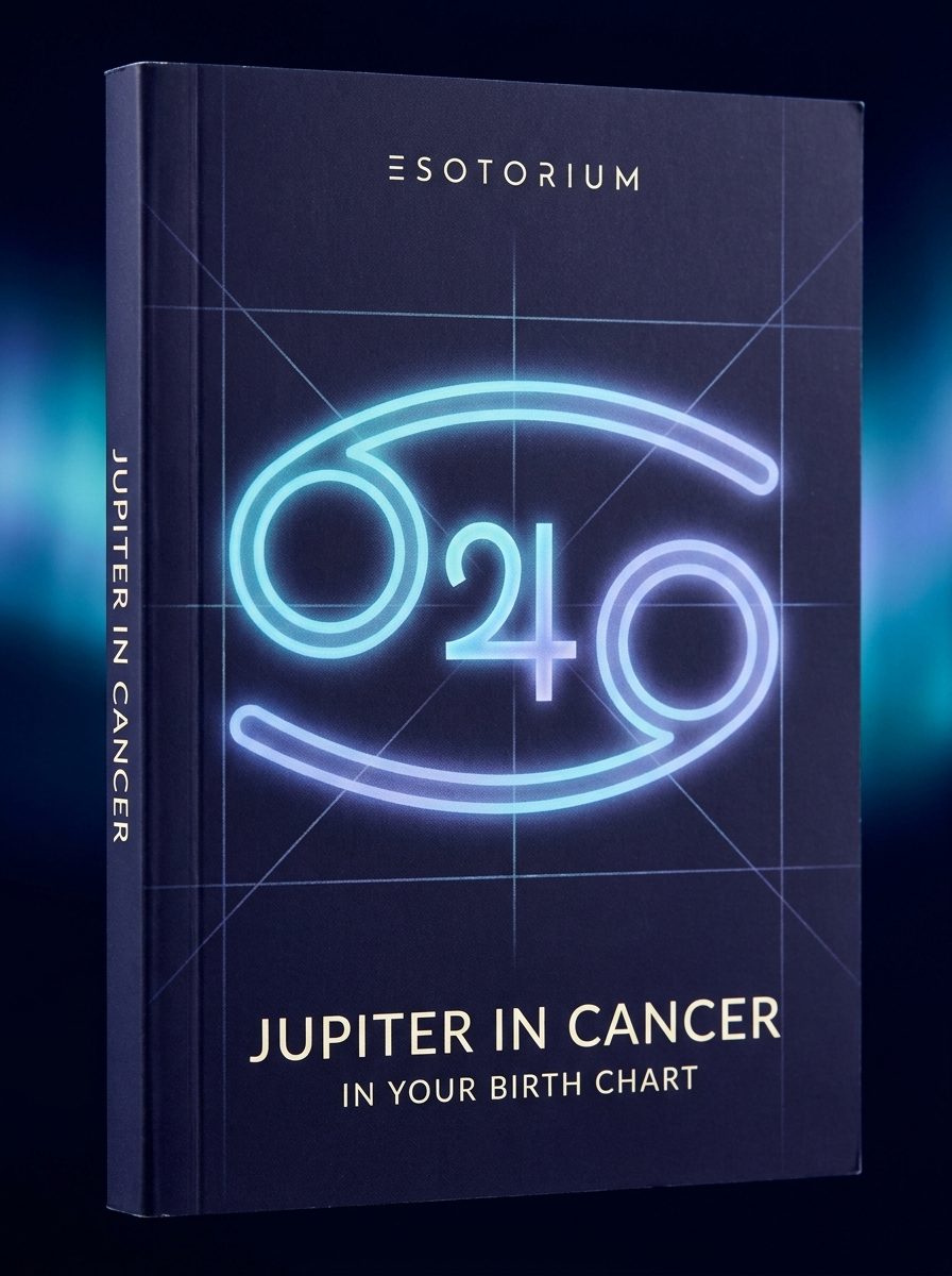 Jupiter in Cancer — Meaning in Your Birth Chart — Esotorium cover v4