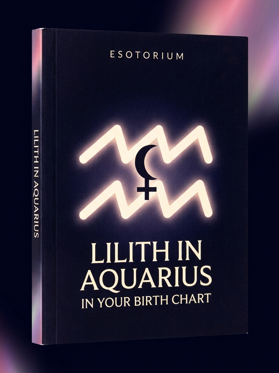 Lilith in Aquarius — Meaning in Your Birth Chart — Esotorium cover v4