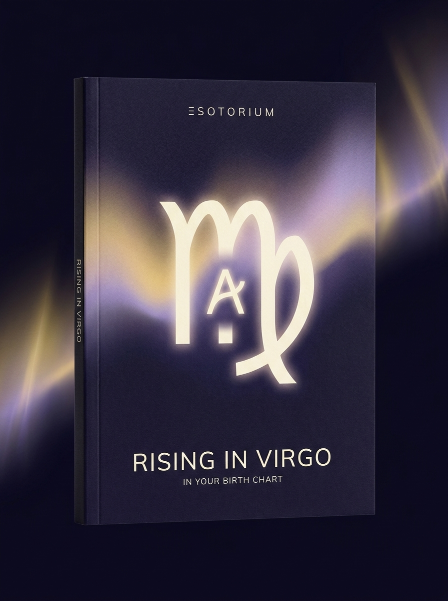 Rising in Virgo — Meaning in Your Birth Chart — Esotorium cover v4