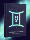 Mercury in Gemini — Meaning in Your Birth Chart — Esotorium cover v4