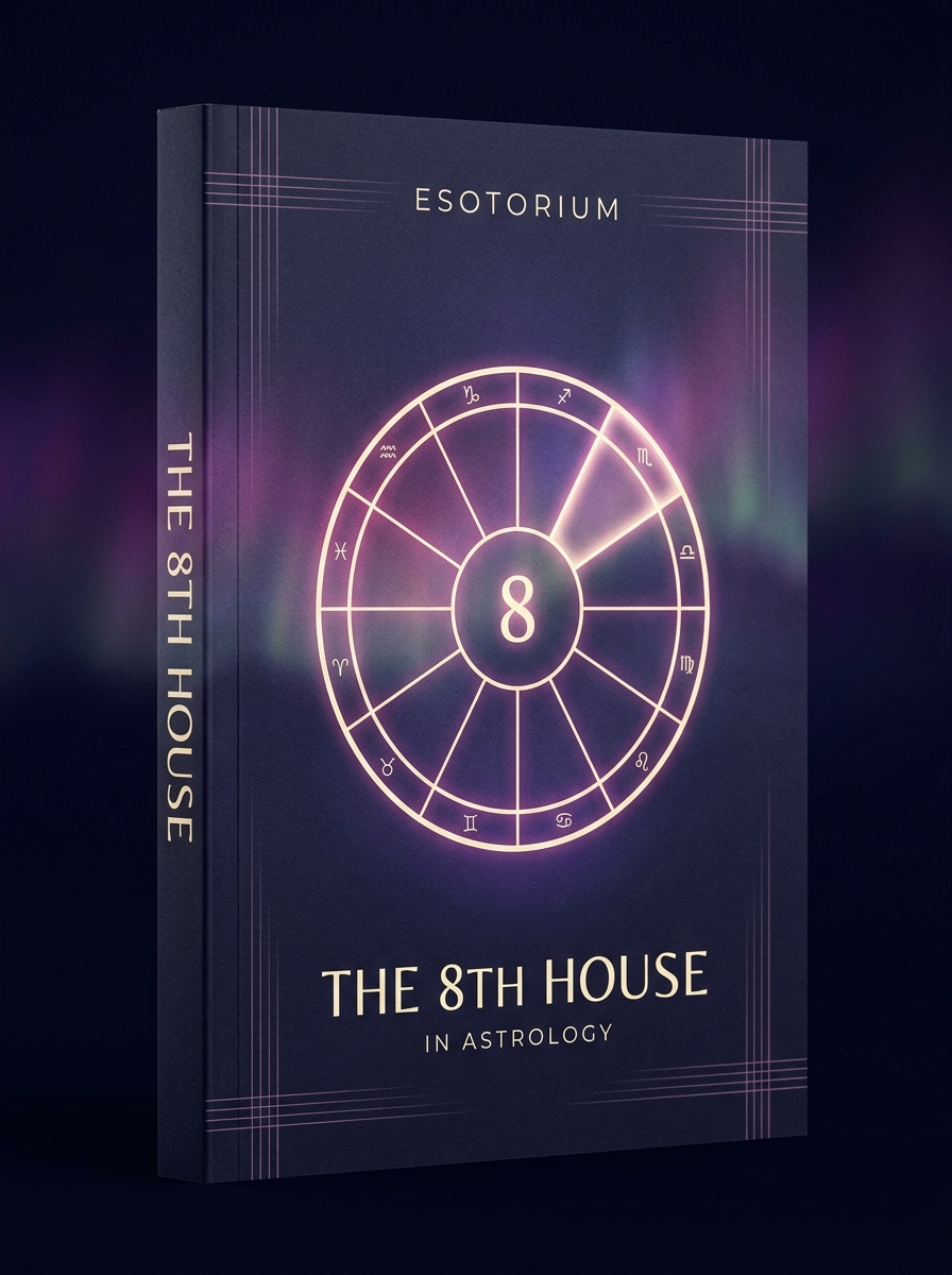 The 8th House in Astrology — Intimacy & Transformation — Esotorium cover v4