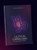 Lilith in Capricorn — Meaning in Your Birth Chart — Esotorium cover v4